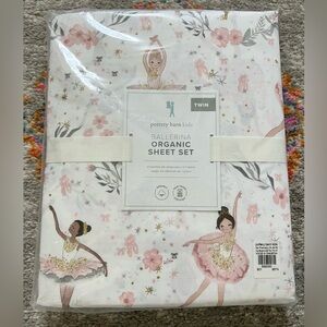 Pottery Barn Kids Organic Sheets Twin NWT
